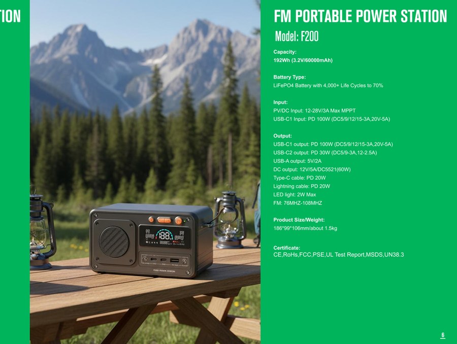 F200 power bank